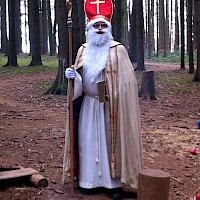 Der Heilige Nikolaus im Walde....
